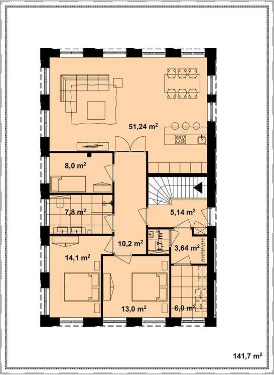Foto van de Appartement gelegen aan de Gedempte Gracht in Zaandam