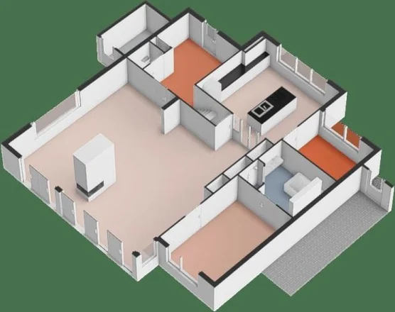 Foto van de Appartement gelegen aan de Van Brederodepark in Bergen