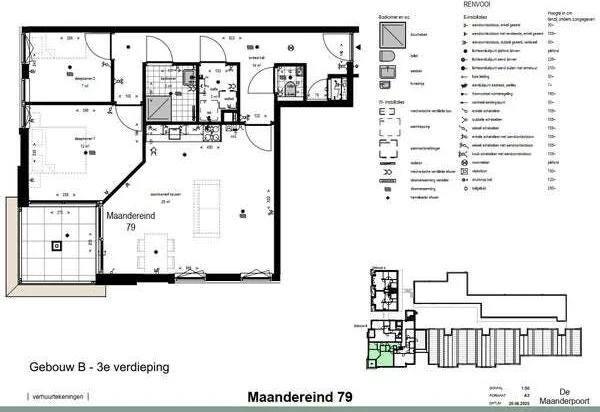 Foto van de Appartement gelegen aan de Maandereind in Ede