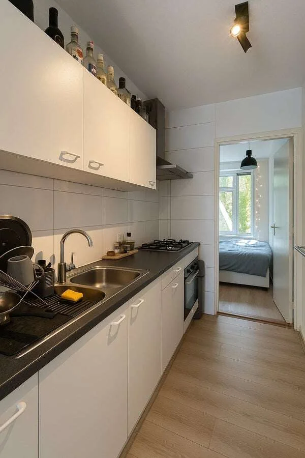 Foto van de Appartement gelegen aan de Lammermarkt in Leiden