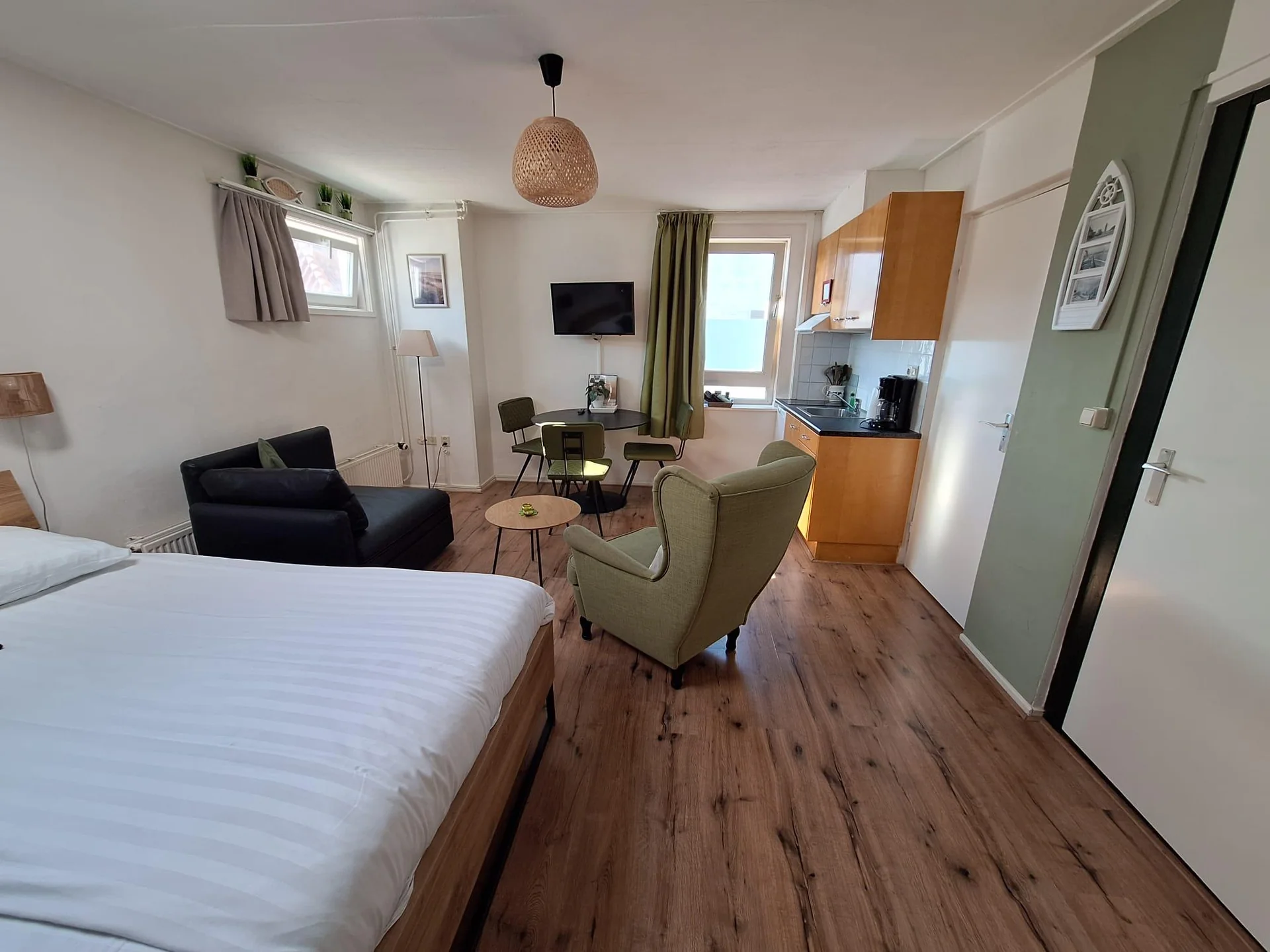 Foto van de Studio gelegen aan de Bakkerstraat in Zandvoort