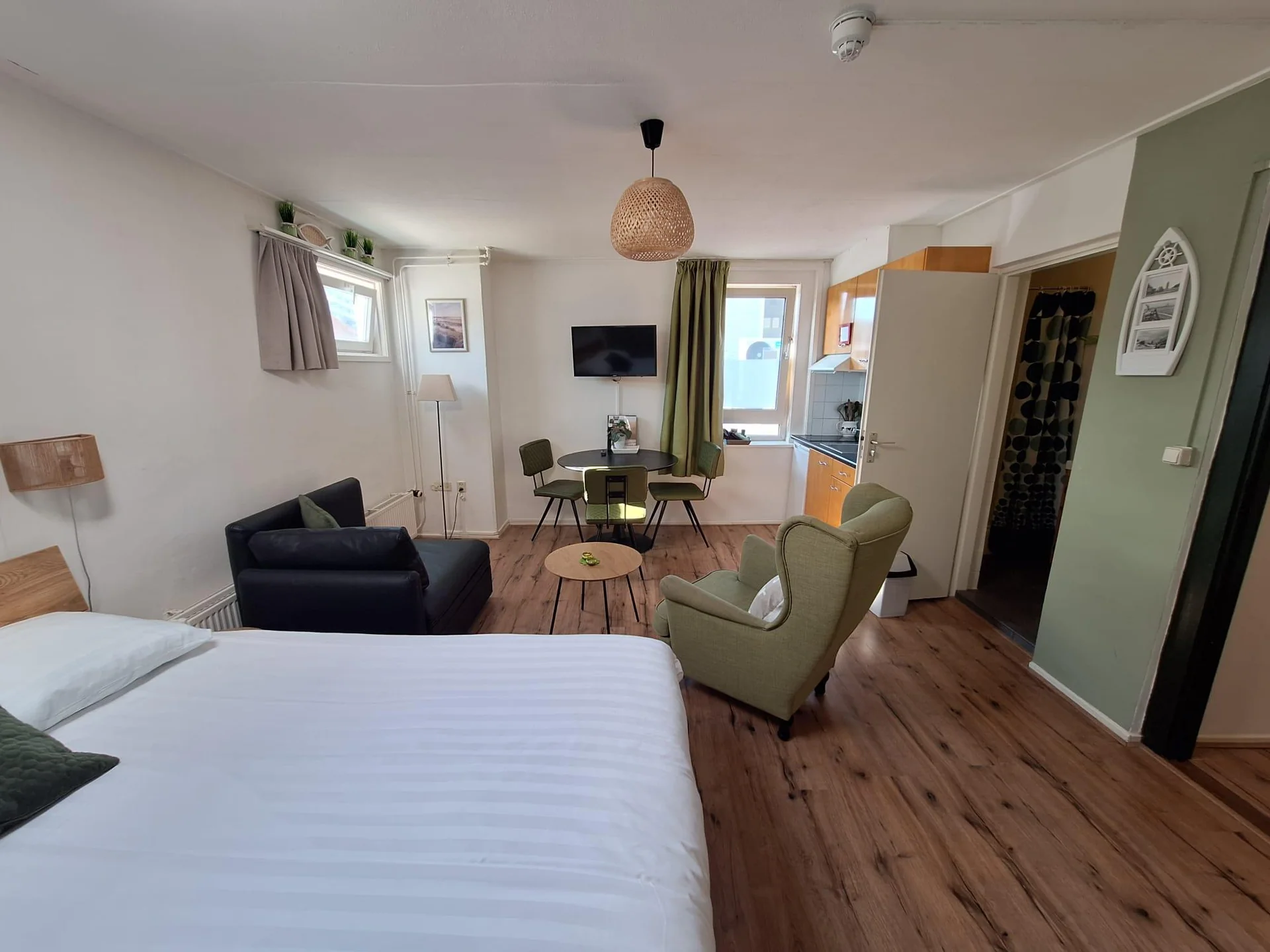 Foto van de Studio gelegen aan de Bakkerstraat in Zandvoort