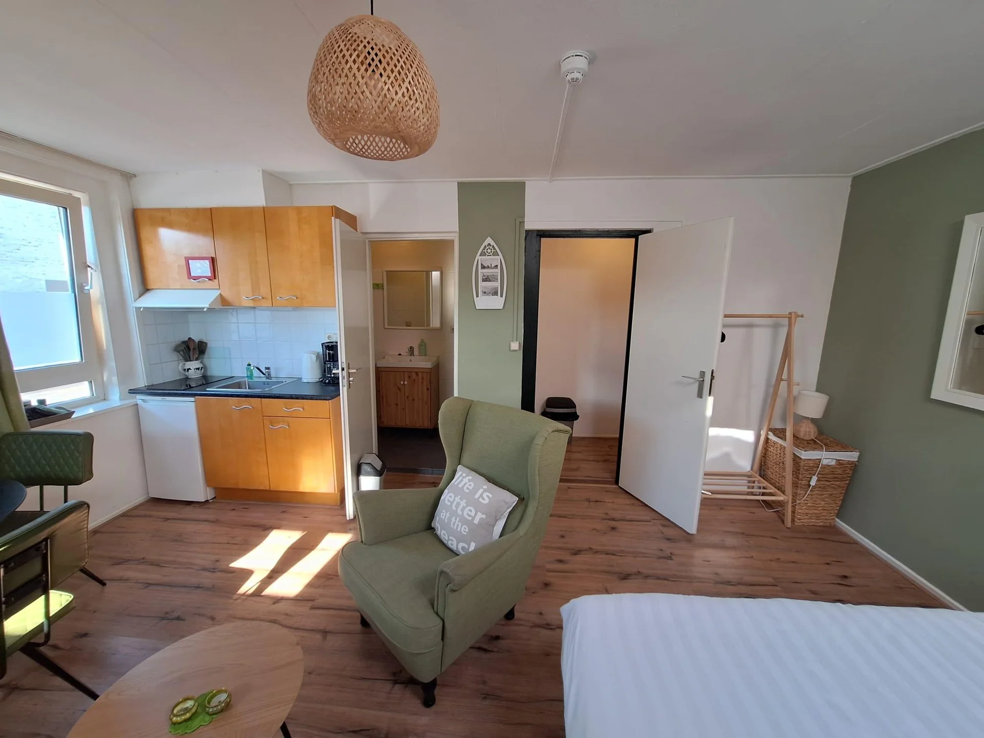 Foto van de Studio gelegen aan de Bakkerstraat in Zandvoort