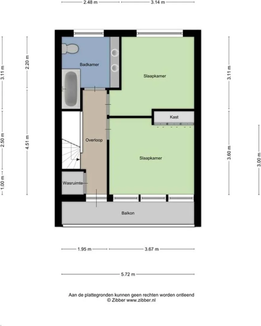 Foto van de Appartement gelegen aan de Valkenierstraat in Maastricht