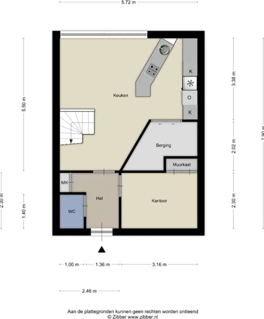 Foto van de Appartement gelegen aan de Valkenierstraat in Maastricht