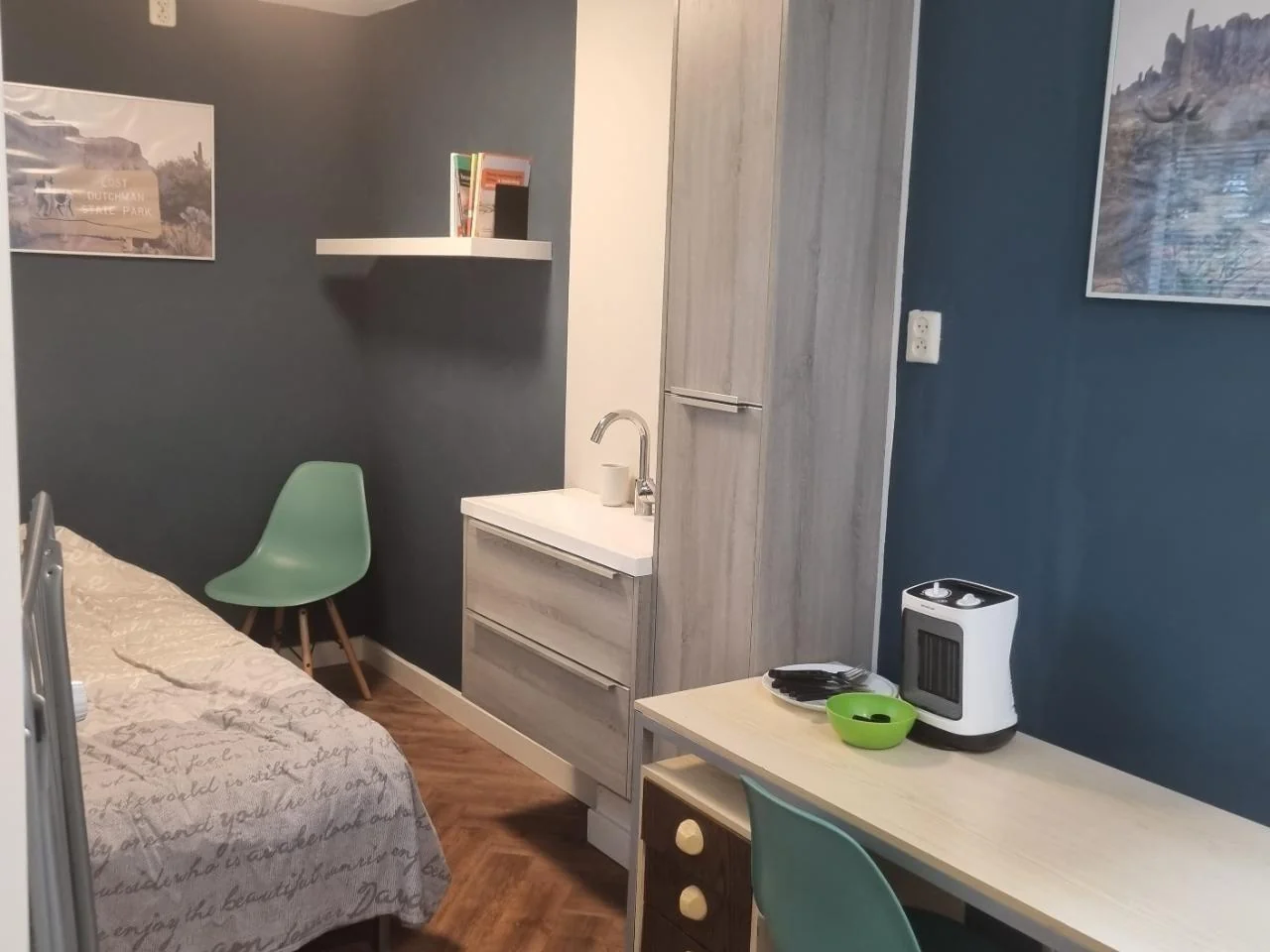 Foto van de Kamer gelegen aan de Moddermanlaan in Groningen