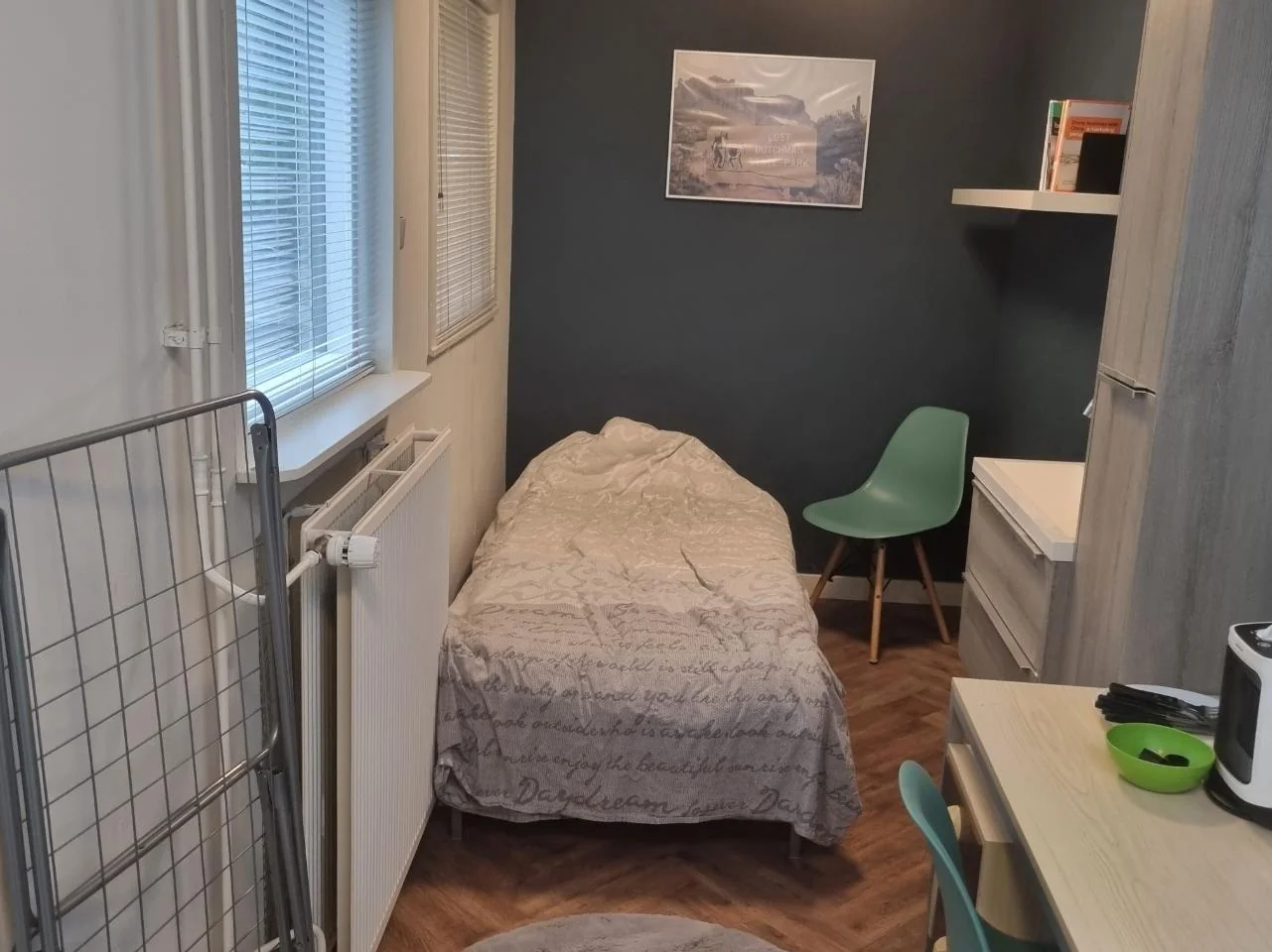 Foto van de Kamer gelegen aan de Moddermanlaan in Groningen