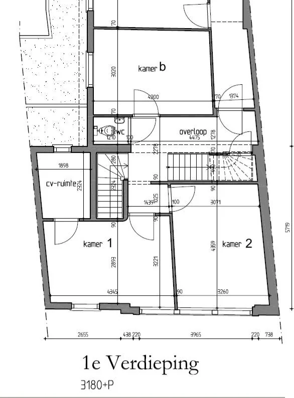 Foto van de Appartement gelegen aan de Hoogstraat in Wageningen