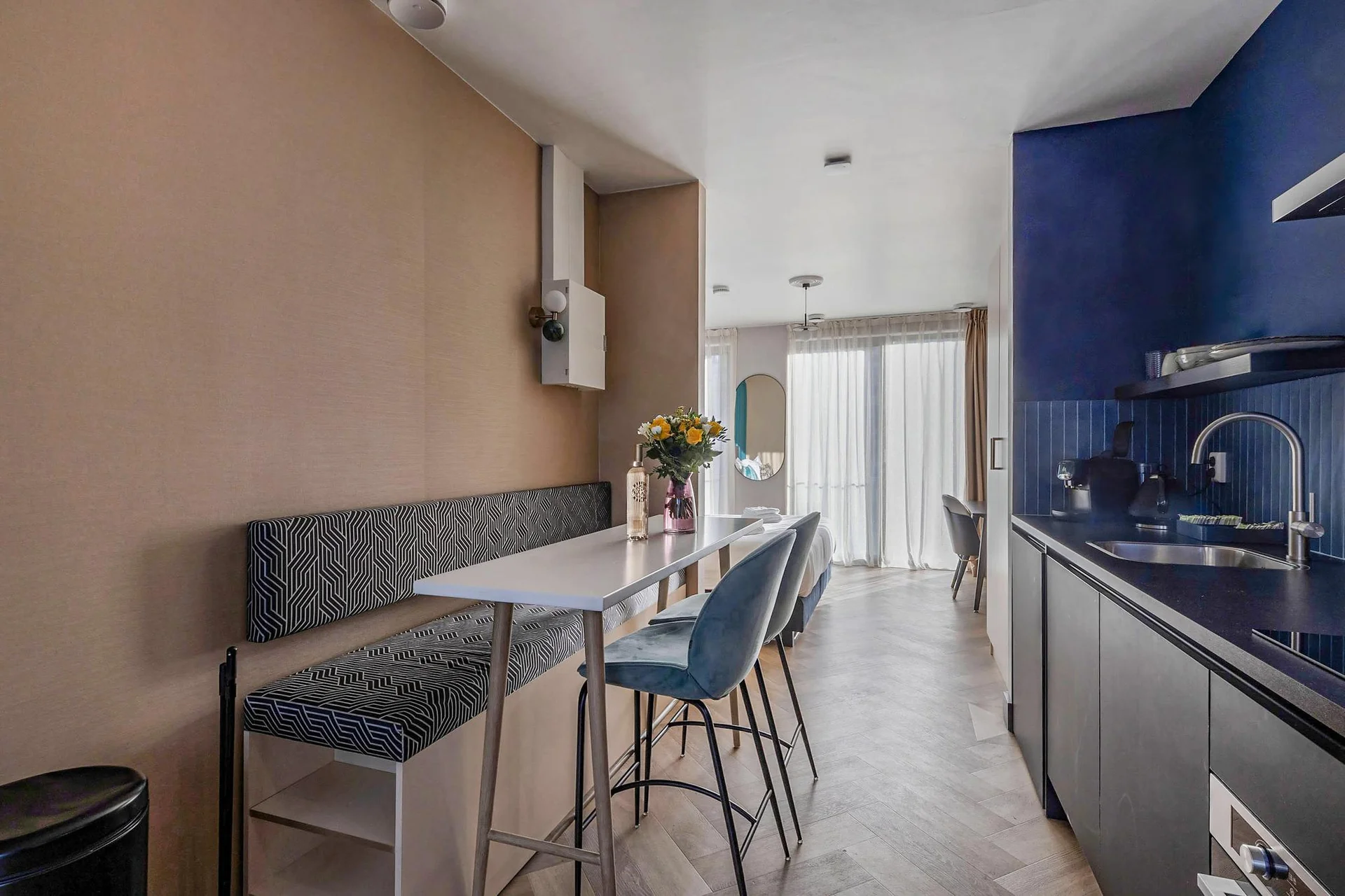 Foto van de Studio gelegen aan de Ridderspoorweg in Amsterdam