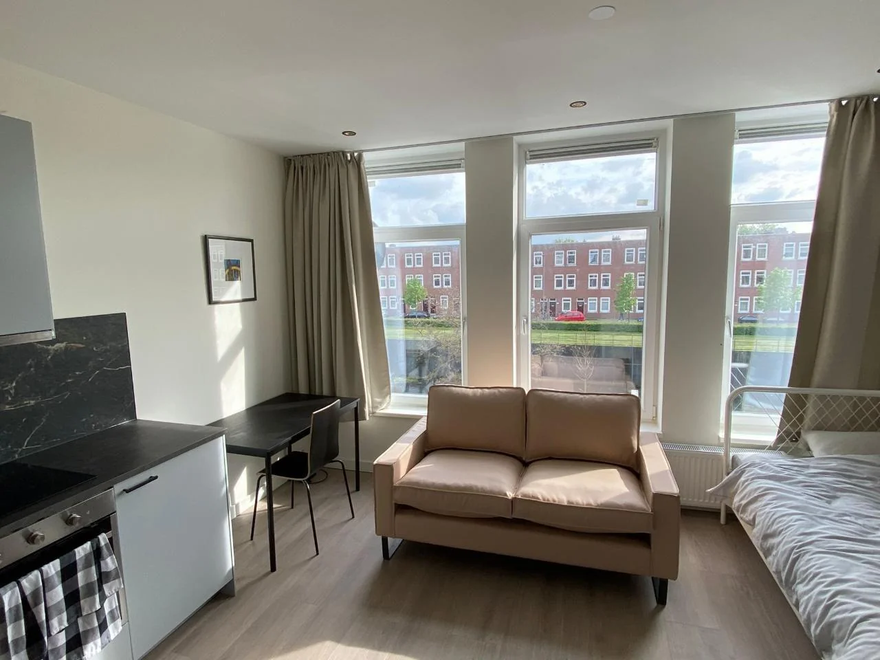 Foto van de Studio gelegen aan de Hillevliet in Rotterdam