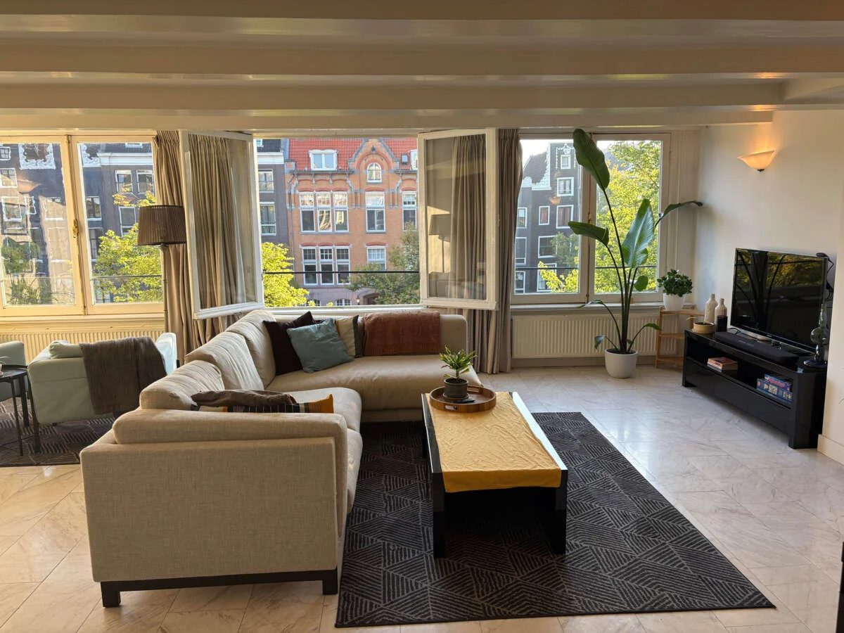 Foto van de Appartement gelegen aan de Keizersgracht in Amsterdam