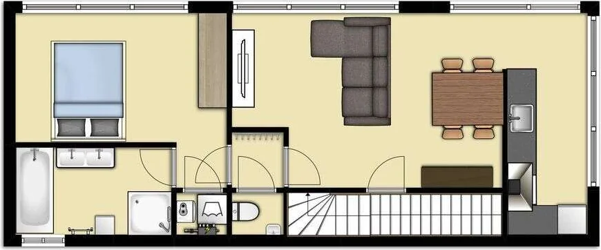 Foto van de Appartement gelegen aan de Insulindestraat in Rotterdam