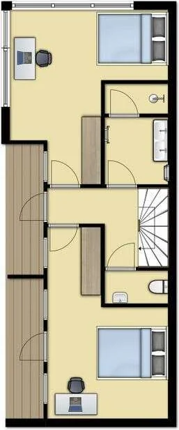 Foto van de Appartement gelegen aan de Insulindestraat in Rotterdam