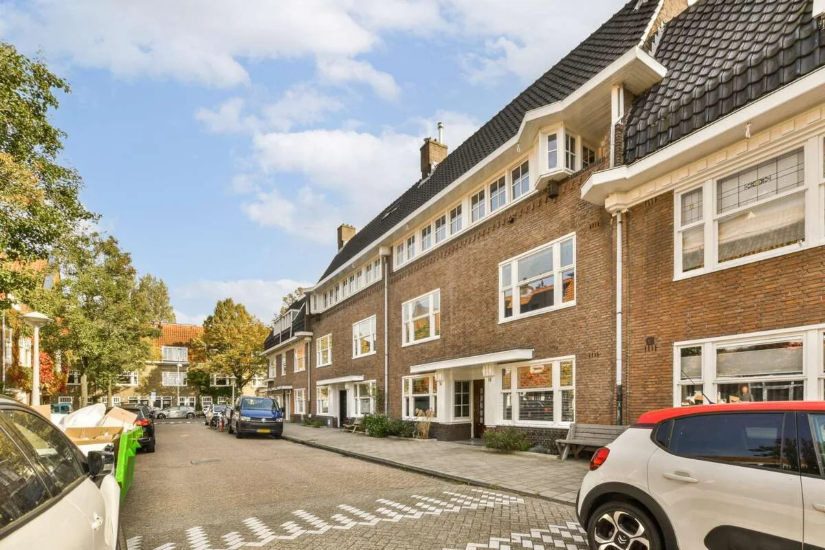 Foto van de Appartement gelegen aan de Fraunhoferstraat in Amsterdam