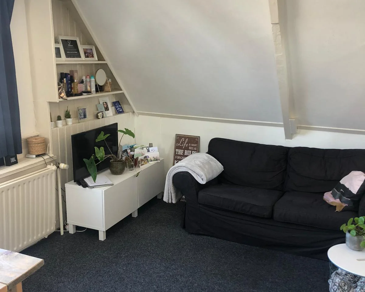 Foto van de Kamer gelegen aan de Zuiderkerkstraat in Groningen