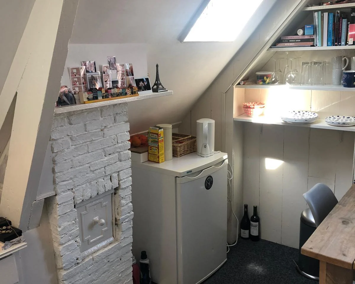 Foto van de Kamer gelegen aan de Zuiderkerkstraat in Groningen