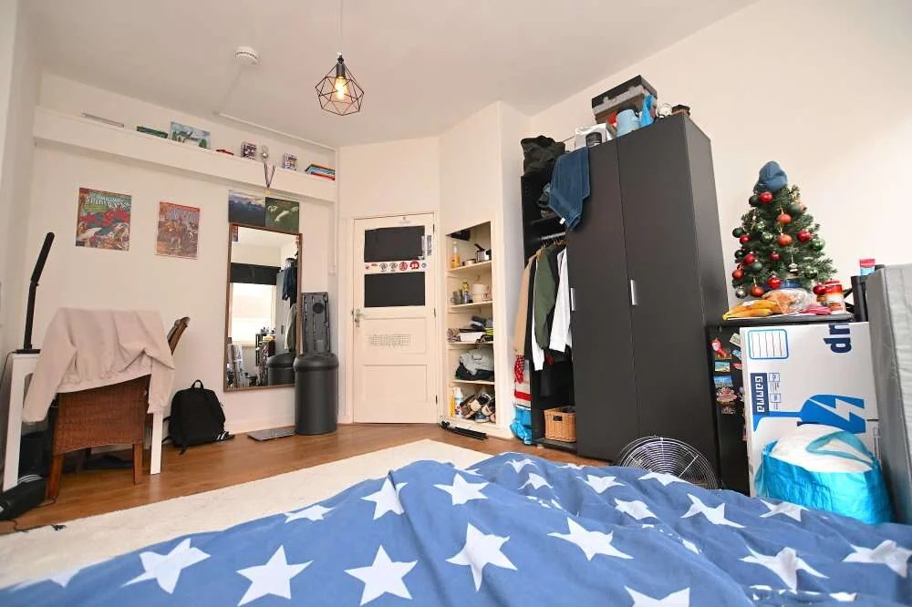 Foto van de Kamer gelegen aan de Kortenaerstraat in Groningen
