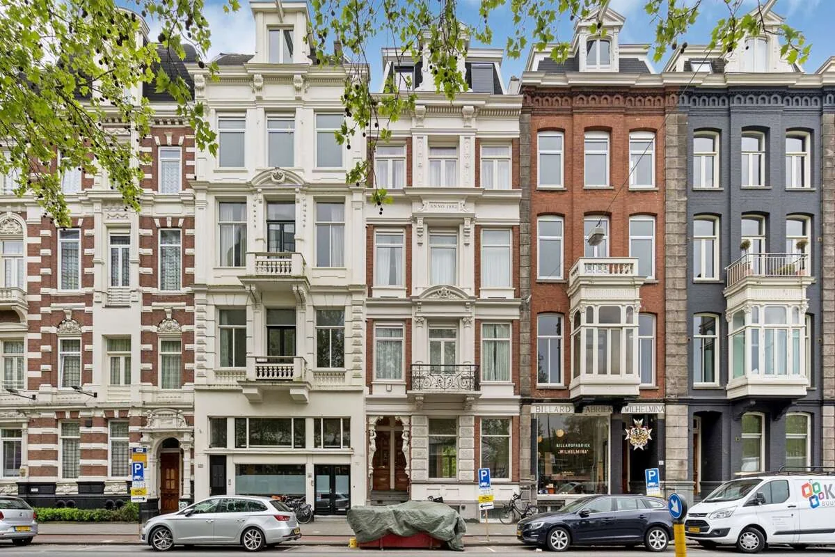 Foto van de Appartement gelegen aan de Stadhouderskade in Amsterdam