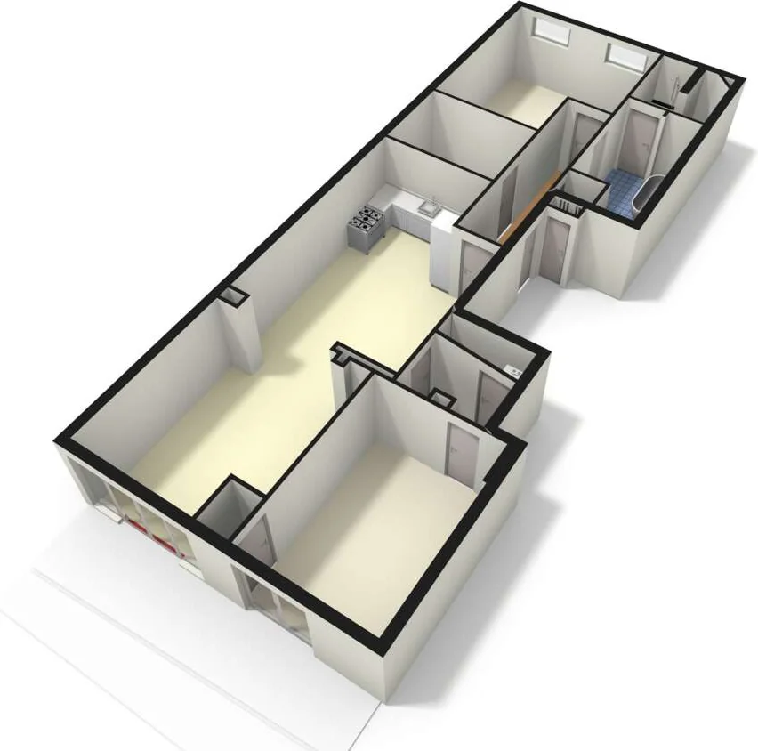 Foto van de Appartement gelegen aan de Stadhouderskade in Amsterdam