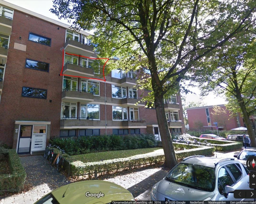 Foto van de Kamer gelegen aan de Resedastraat in Groningen