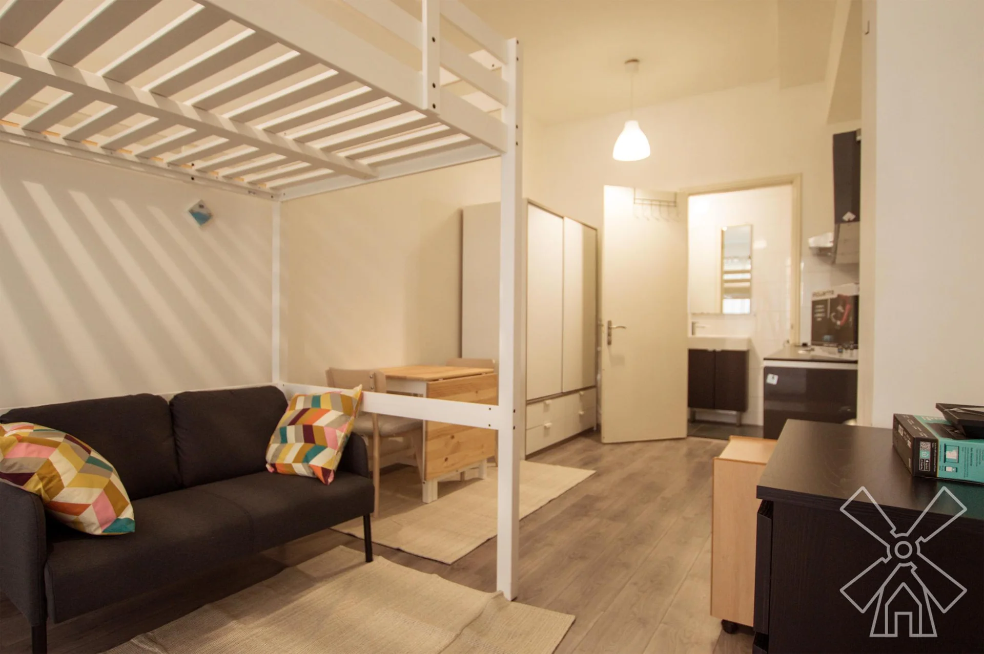 Foto van de Studio gelegen aan de Gouwestraat in Den Haag