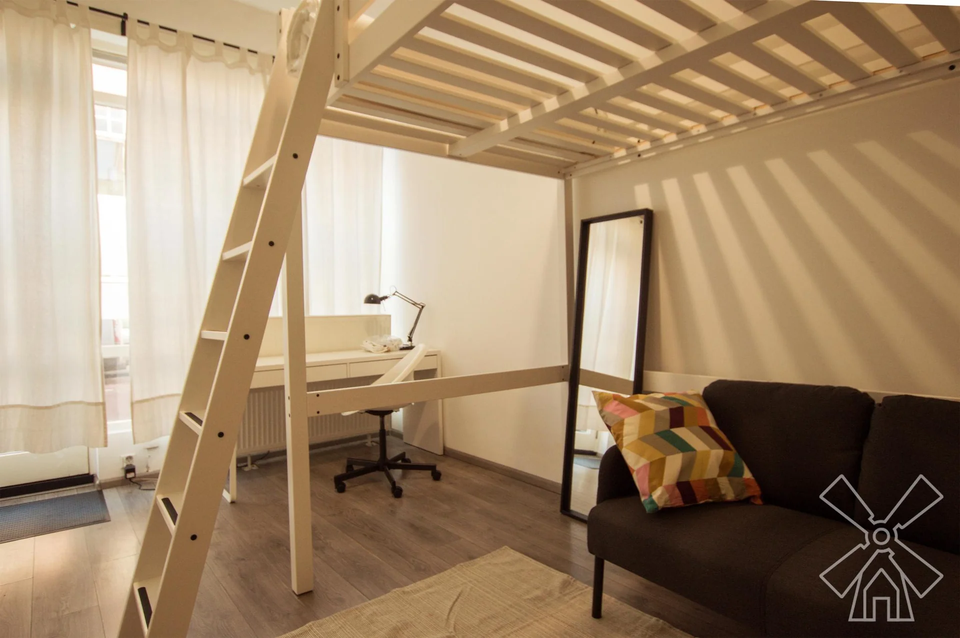 Foto van de Studio gelegen aan de Gouwestraat in Den Haag