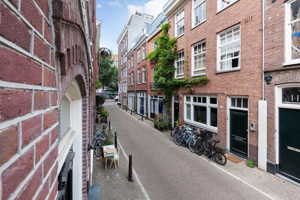 Foto van de Appartement gelegen aan de Tweede Looiersdwarsstraat in Amsterdam