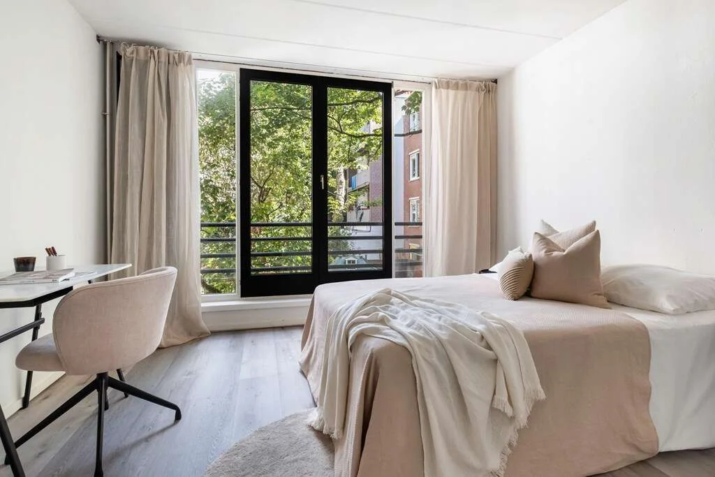 Foto van de Appartement gelegen aan de Tweede Looiersdwarsstraat in Amsterdam