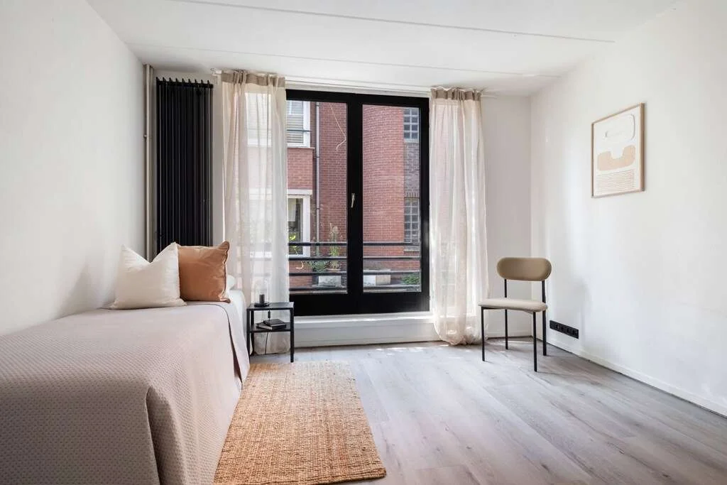 Foto van de Appartement gelegen aan de Tweede Looiersdwarsstraat in Amsterdam