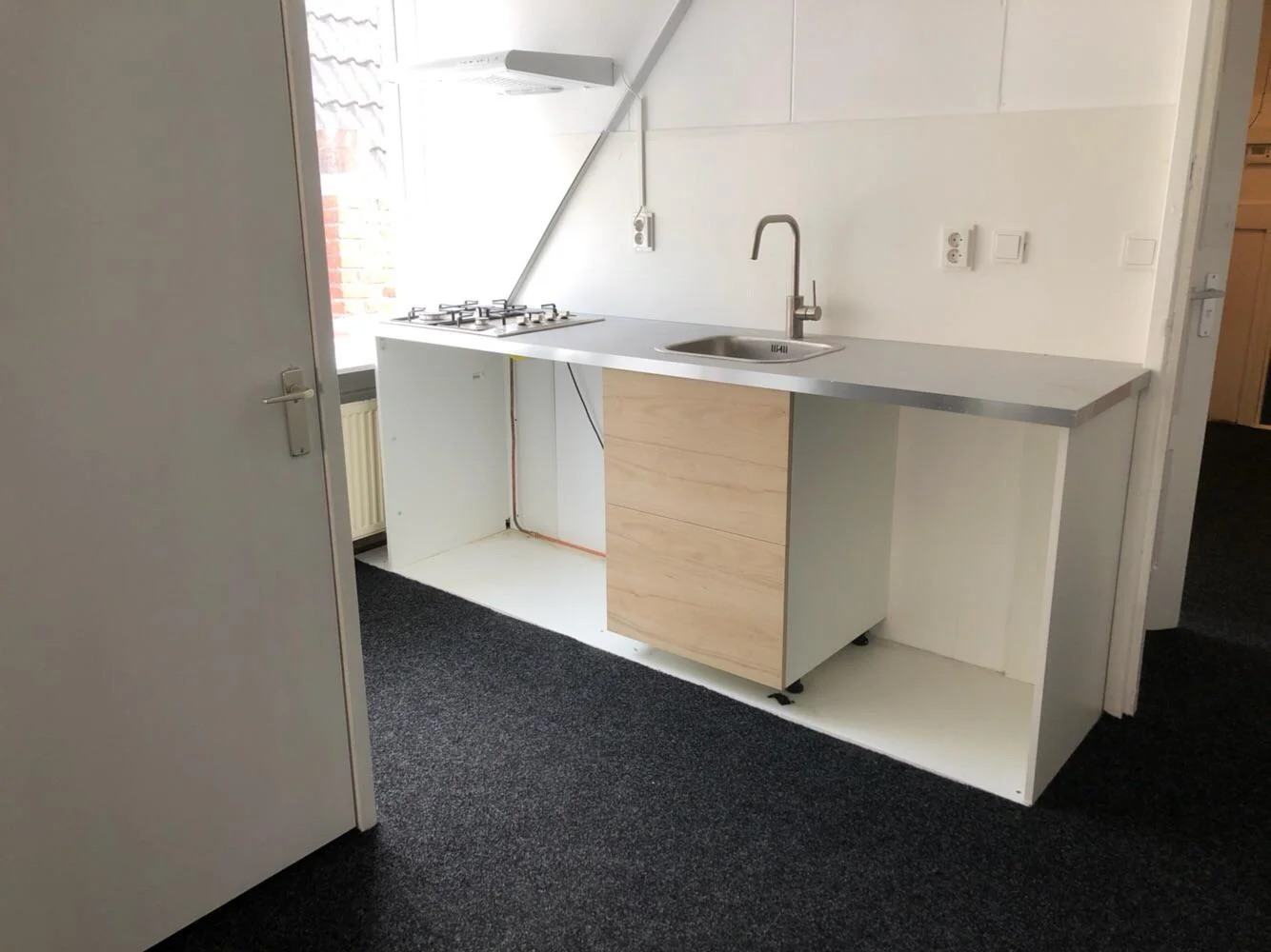 Foto van de Kamer gelegen aan de Oude Ebbingestraat in Groningen