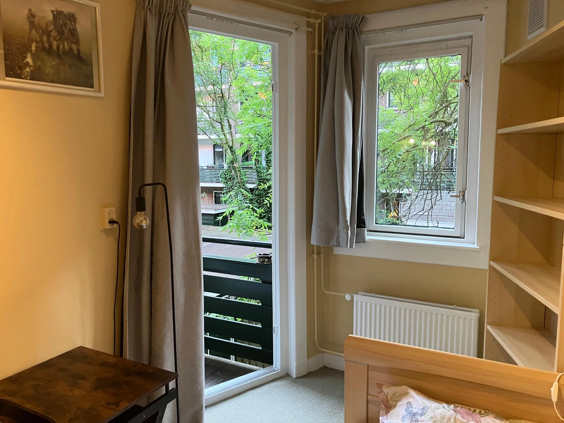 Foto van de Kamer gelegen aan de Mesdagstraat in Amsterdam