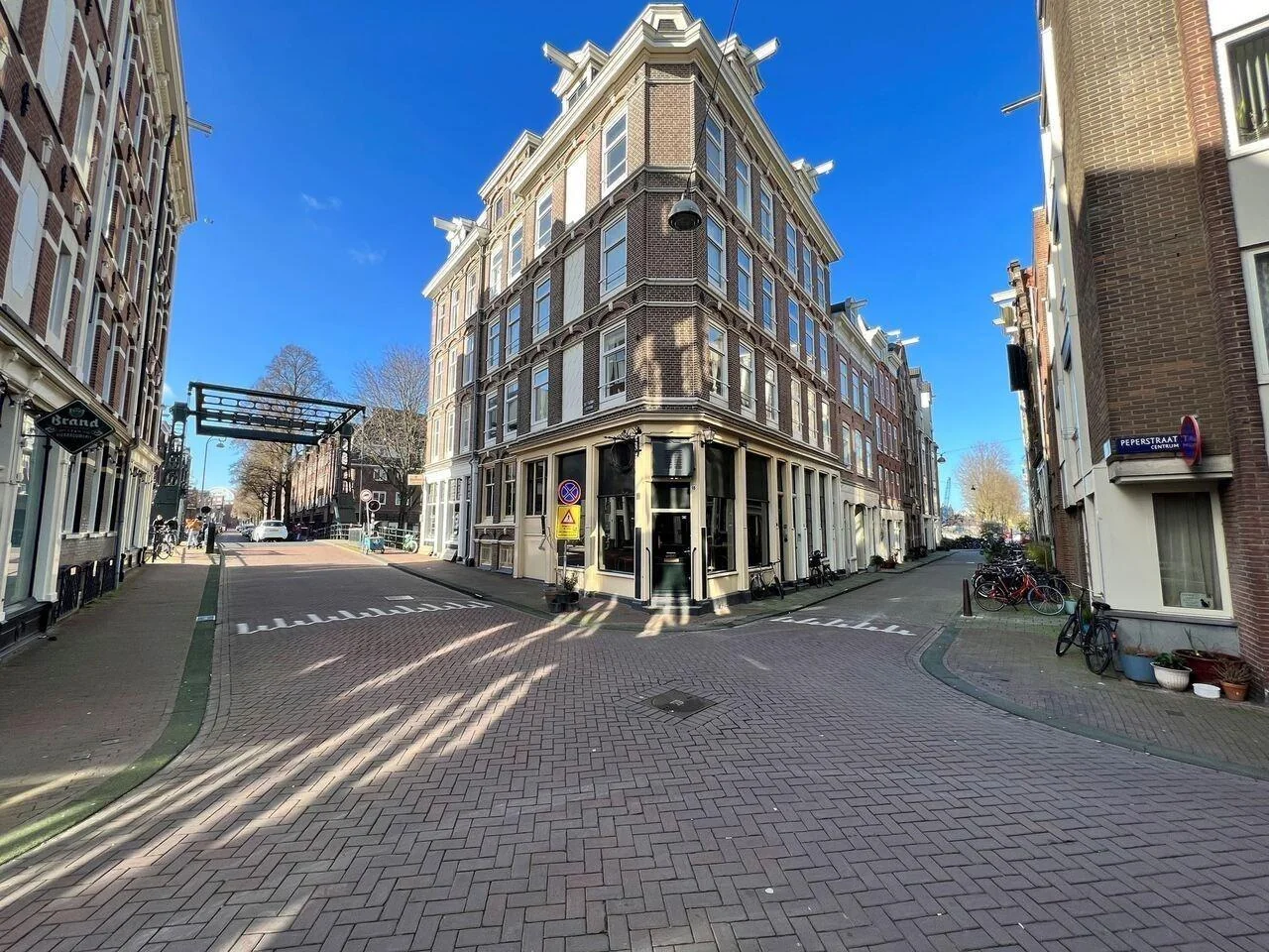 Foto van de Studio gelegen aan de Rapenburg in Amsterdam