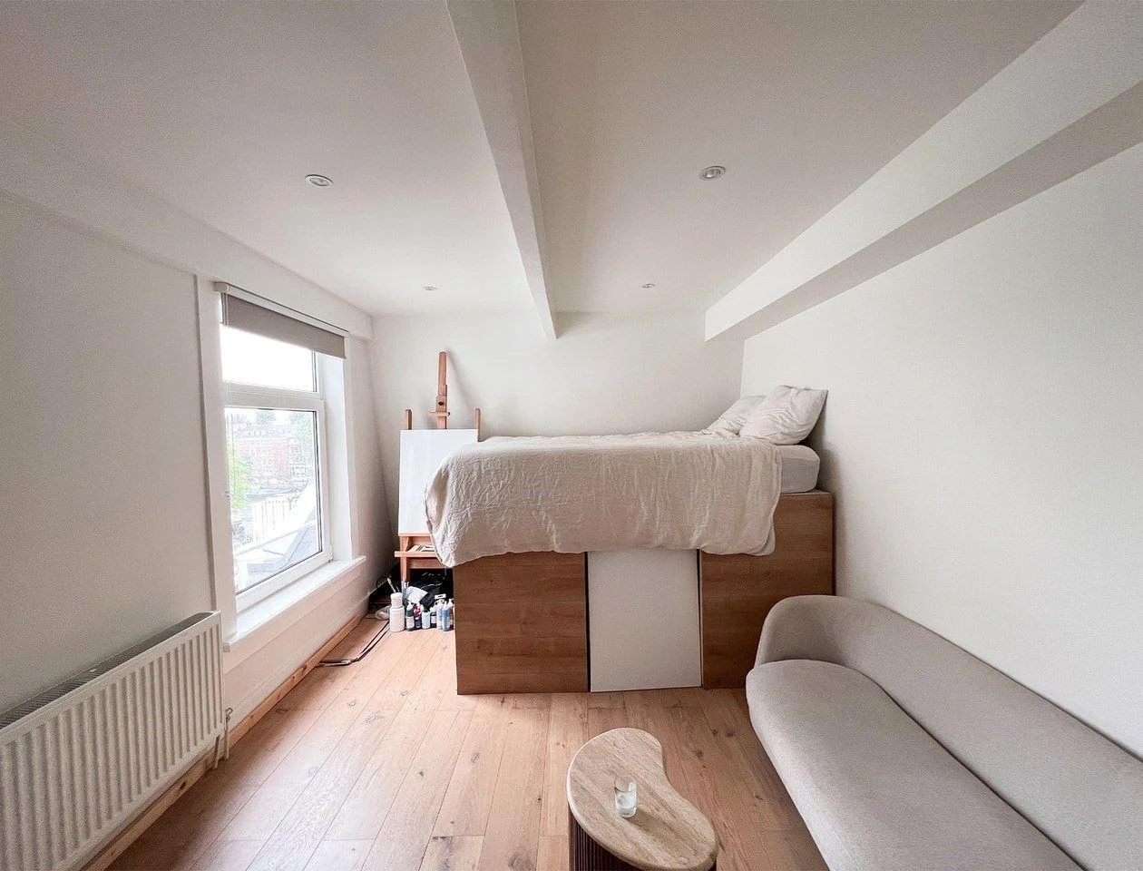 Foto van de Studio gelegen aan de Rapenburg in Amsterdam