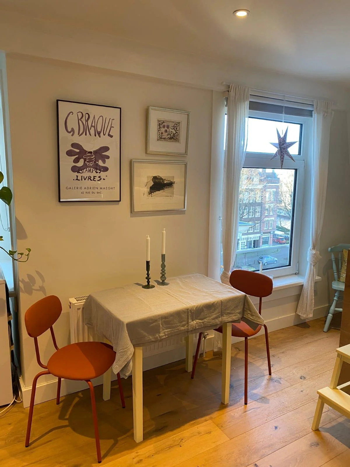 Foto van de Studio gelegen aan de Rapenburg in Amsterdam