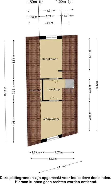 Foto van de Appartement gelegen aan de Sophiastraat in Leiden