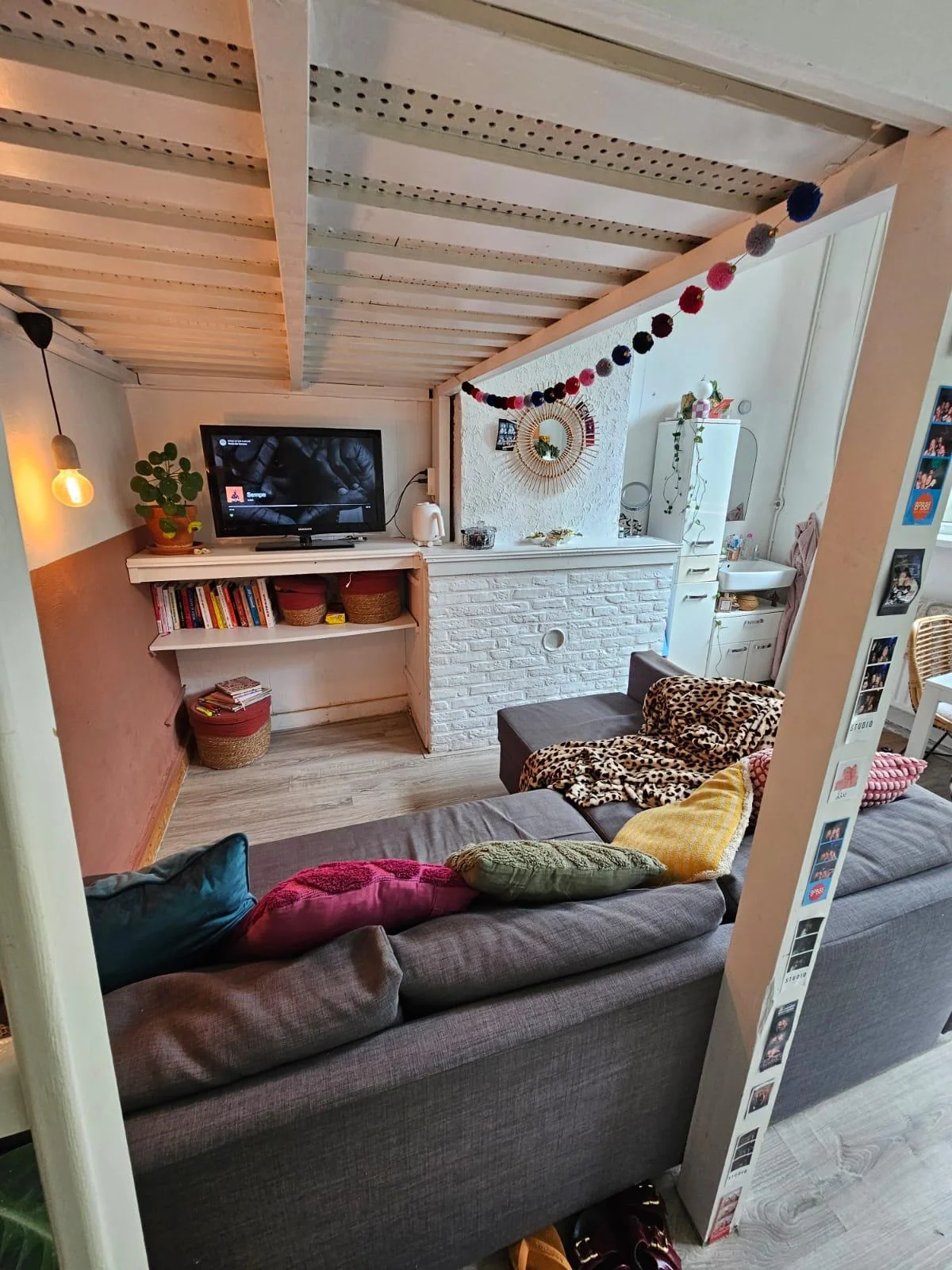 Foto van de Kamer gelegen aan de Kinderhuisvest in Haarlem