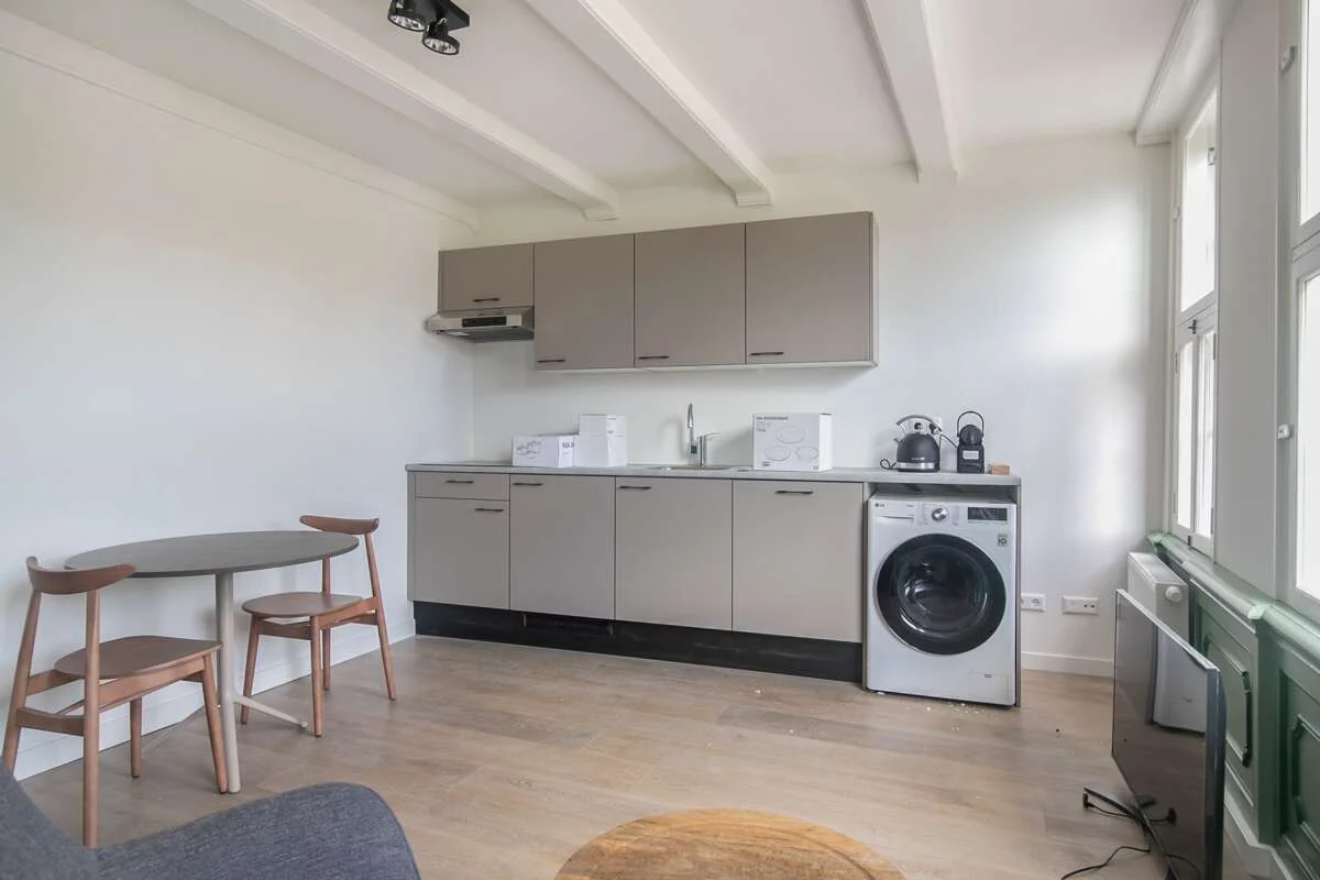 Foto van de Appartement gelegen aan de Kalkmarkt in Amsterdam