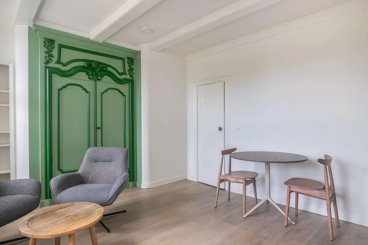 Foto van de Appartement gelegen aan de Kalkmarkt in Amsterdam