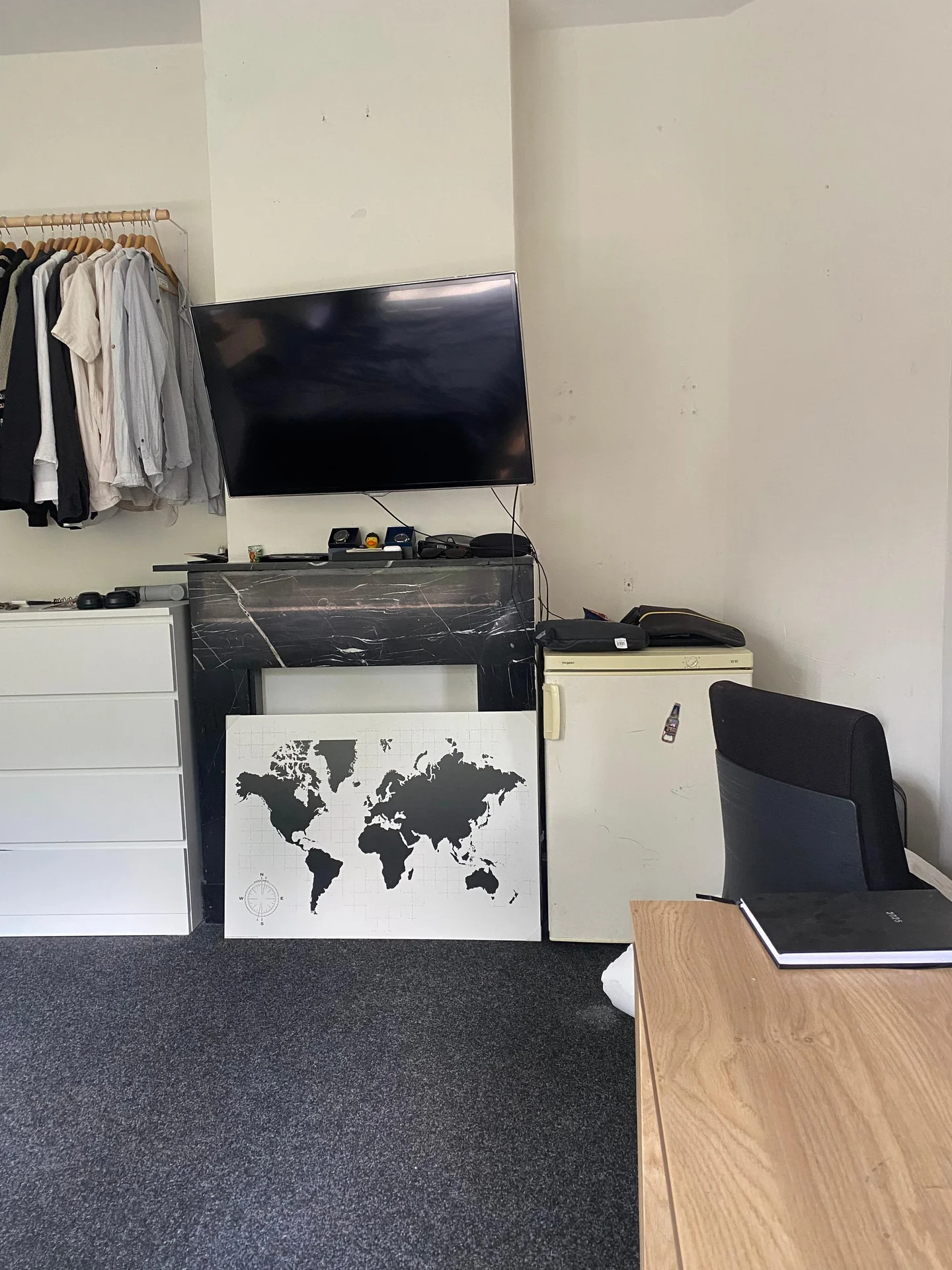 Foto van de Kamer gelegen aan de Diephuisstraat in Groningen