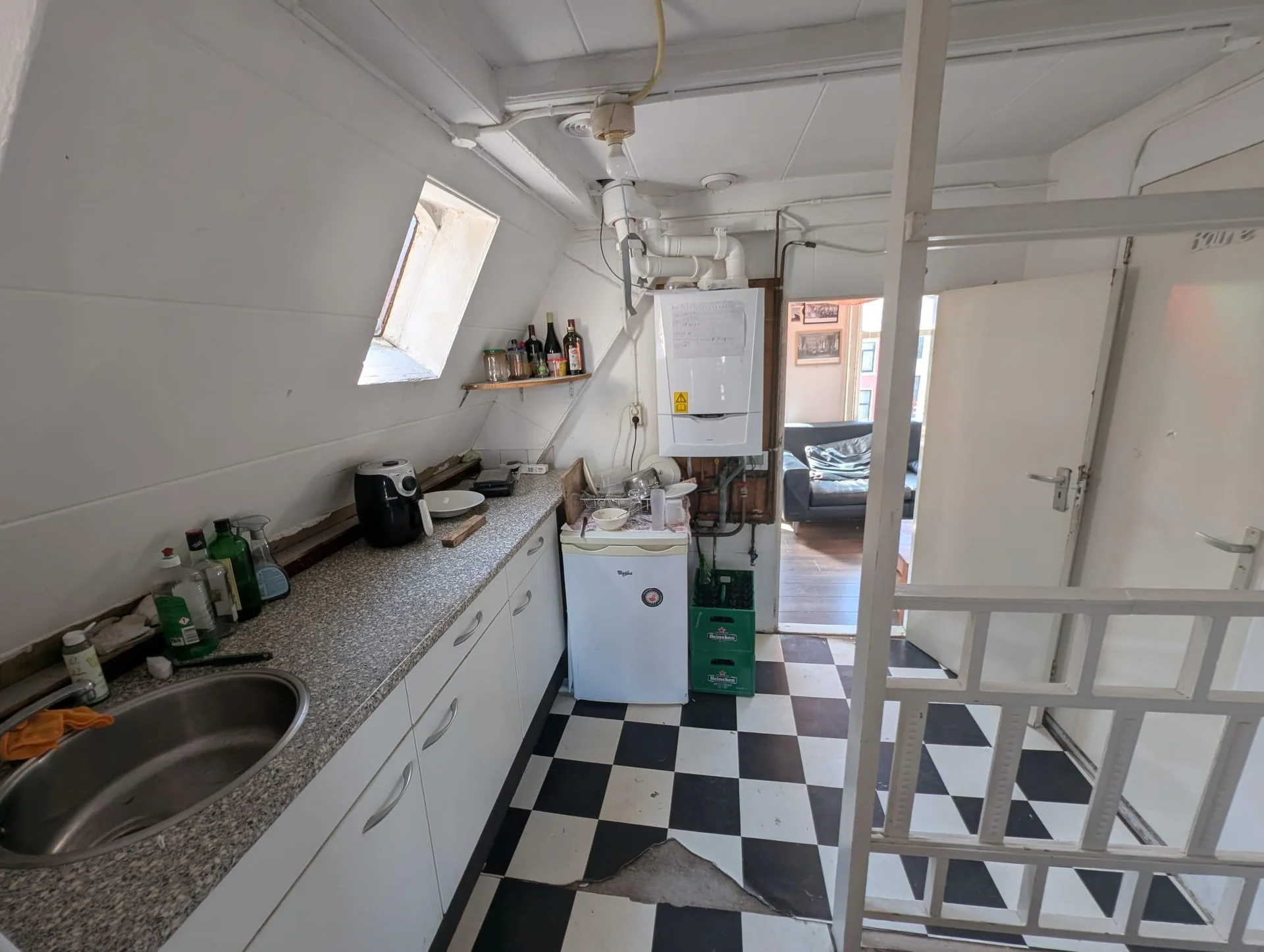 Foto van de Kamer gelegen aan de Lange Mare in Leiden