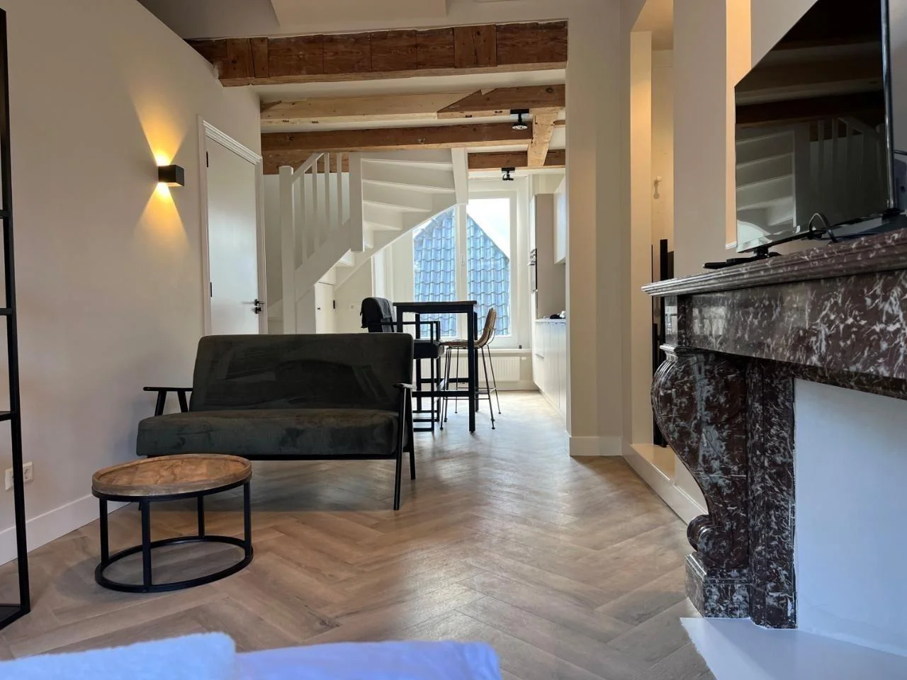Foto van de Appartement gelegen aan de Grote Houtstraat in Haarlem