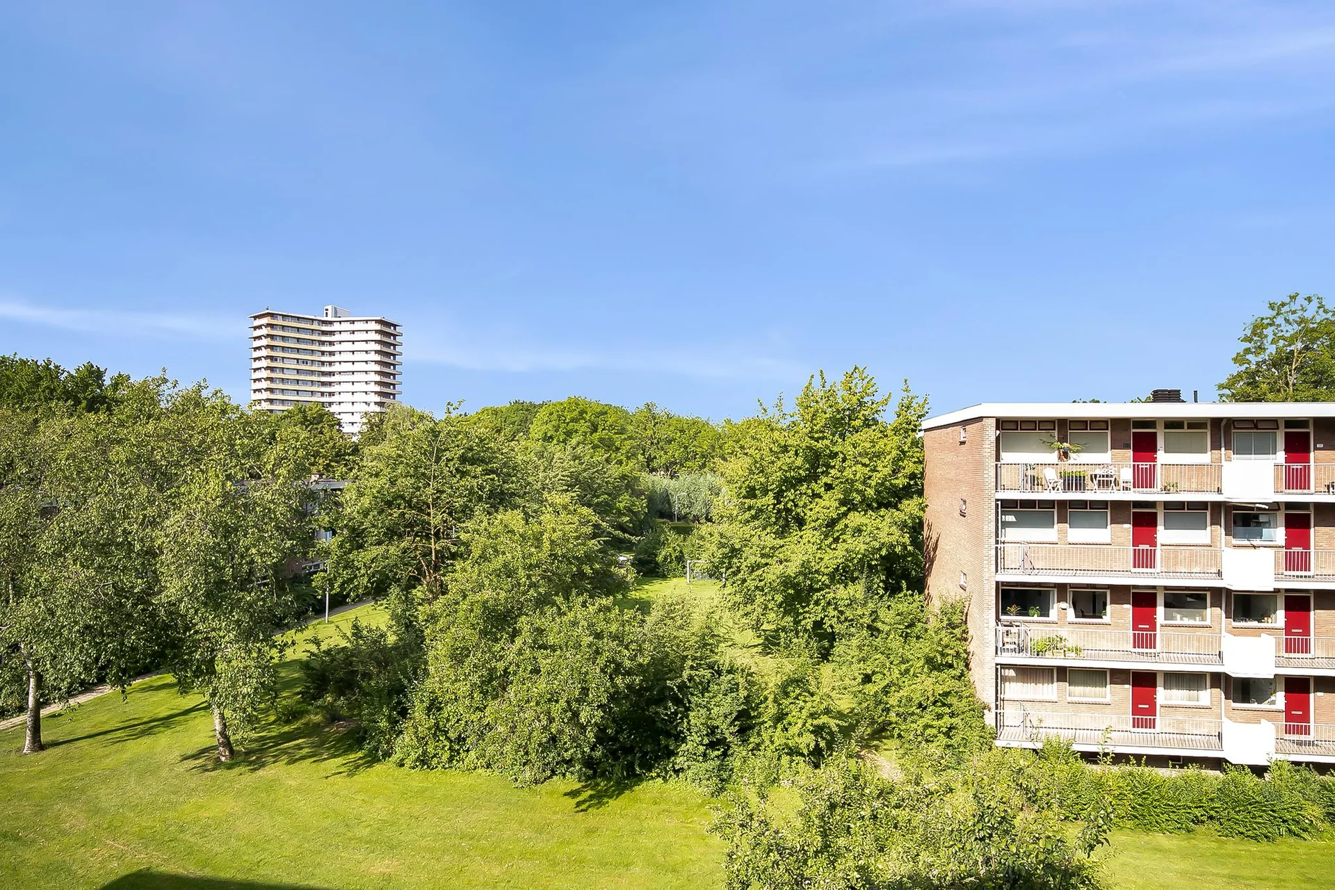 Foto van de Appartement gelegen aan de Groen van Prinstererstraat in Wageningen