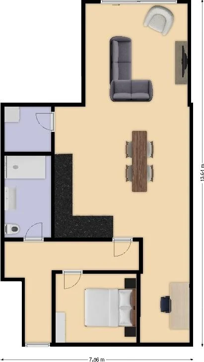 Foto van de Appartement gelegen aan de Rhododendronstraat in Den Haag