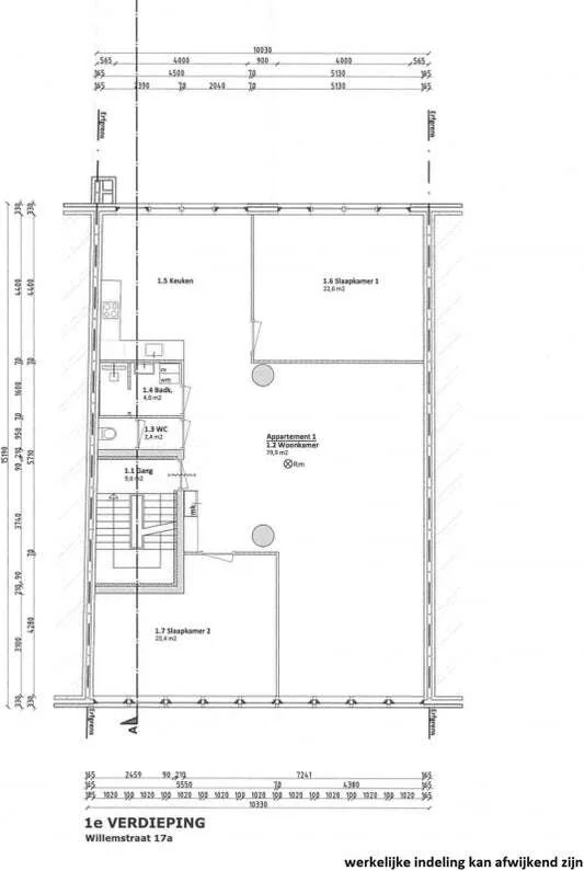 Foto van de Appartement gelegen aan de Willemstraat in Eindhoven