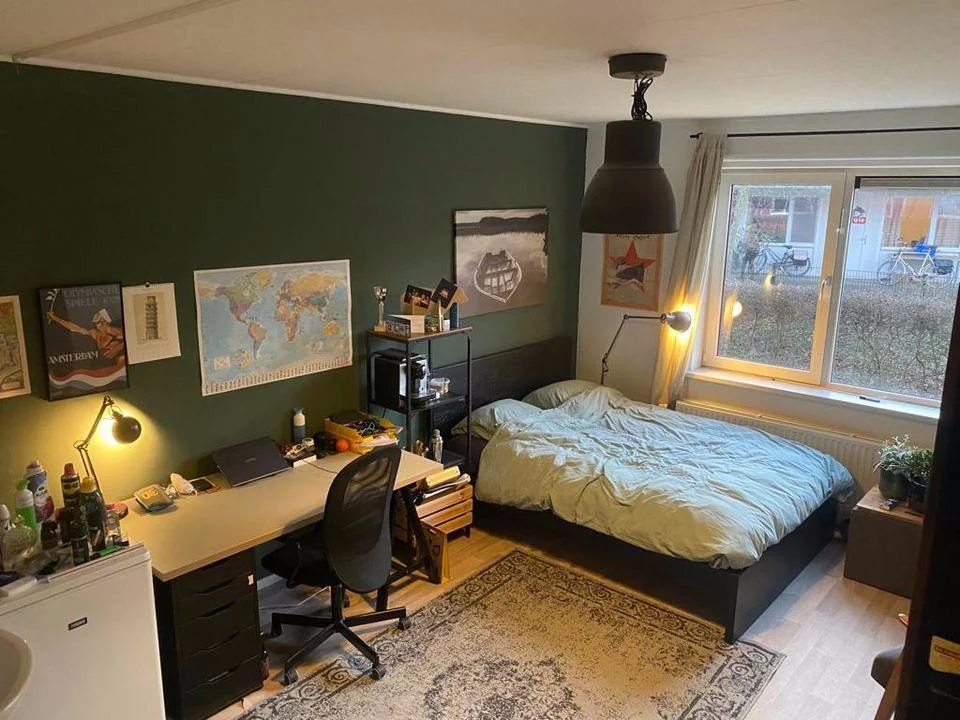 Foto van de Kamer gelegen aan de Haarweg in Wageningen