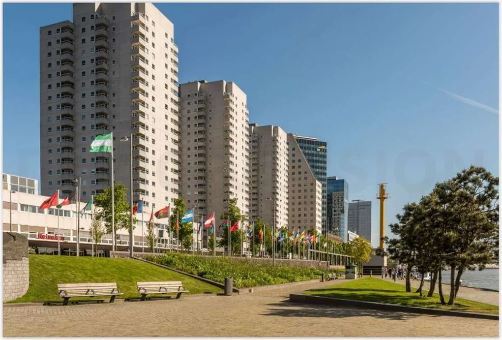 Foto van de Appartement gelegen aan de Boompjes in Rotterdam