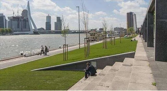 Foto van de Appartement gelegen aan de Boompjes in Rotterdam