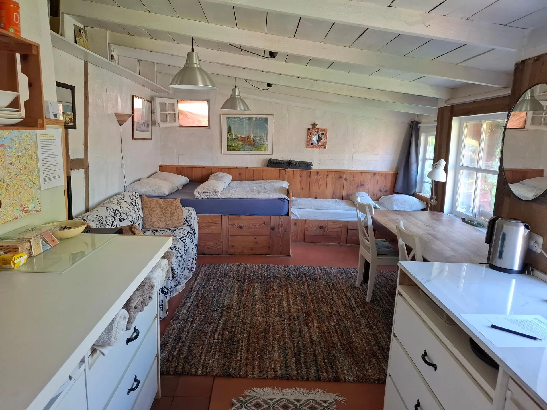Foto van de Studio gelegen aan de Ouderkerkerdijk in Amsterdam