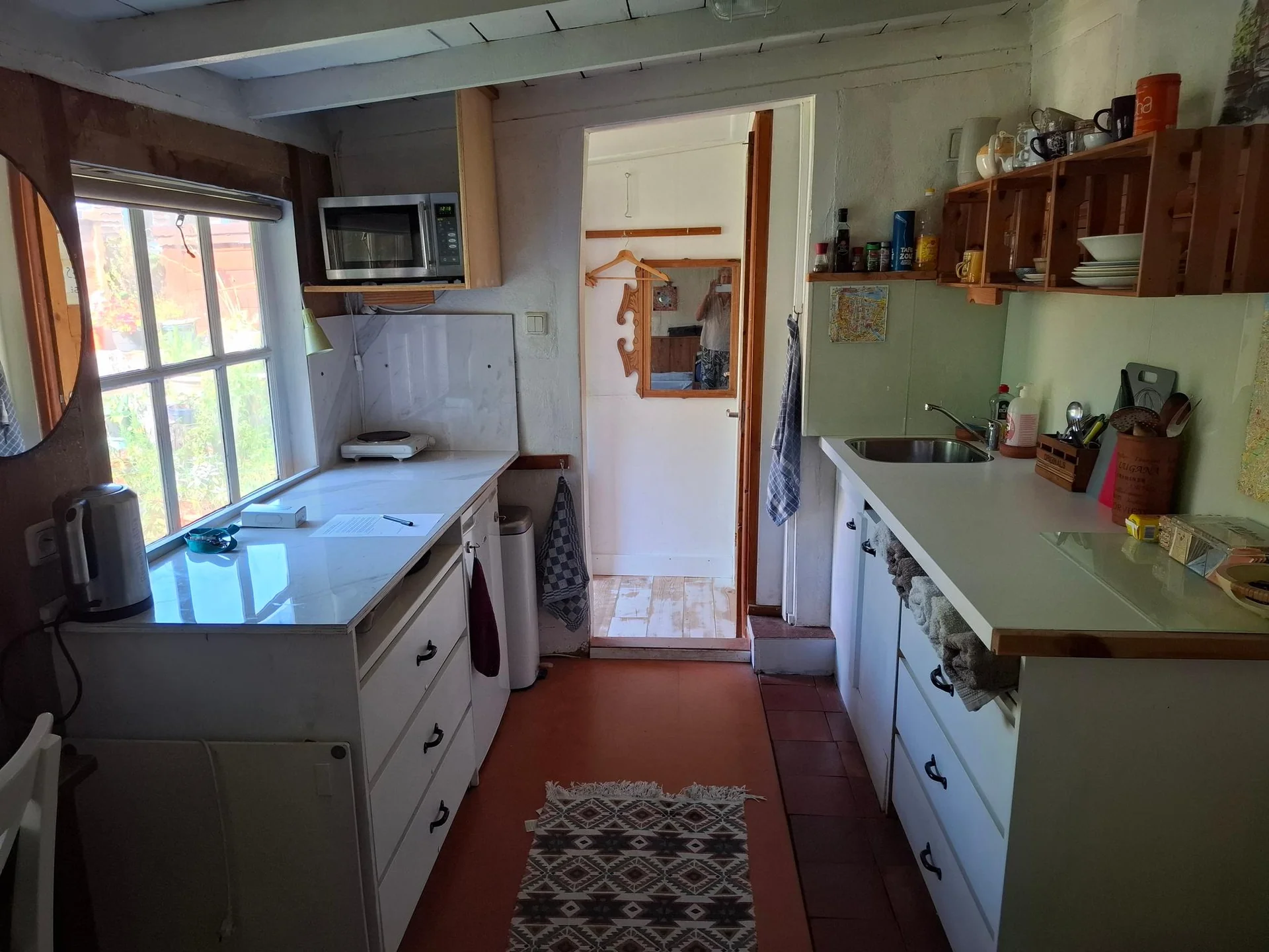 Foto van de Studio gelegen aan de Ouderkerkerdijk in Amsterdam