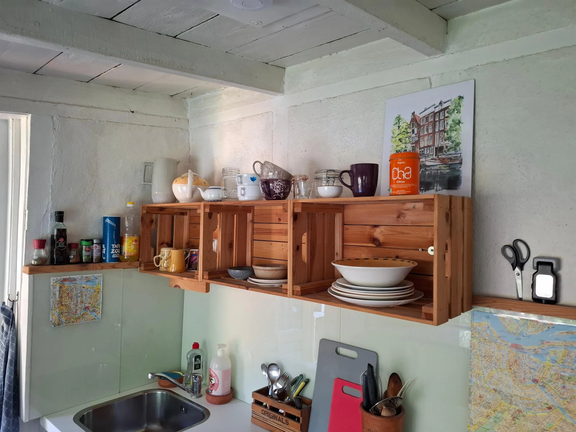 Foto van de Studio gelegen aan de Ouderkerkerdijk in Amsterdam